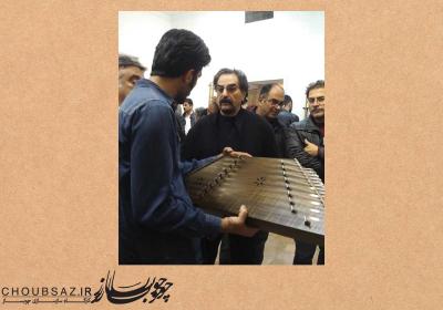 دومین نمایشگاه سازخانه ایران در خانه هنرمندان سال97 بازدید استاد شهرام ناظری