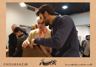 سومین نمایشگاه سازخانه ایران در خانه هنرمندان سال98 استاد رضا ژاله سازگر